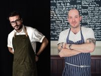 Convivium 2018 chefs Christian F. Puglisi and Neil Rankin