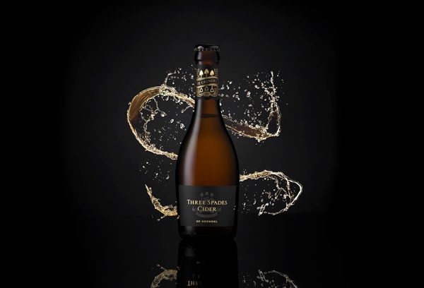 The new cider and its stylish packaging