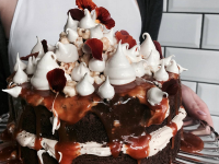 A crazy cake from Pajamas and Jam Eatery