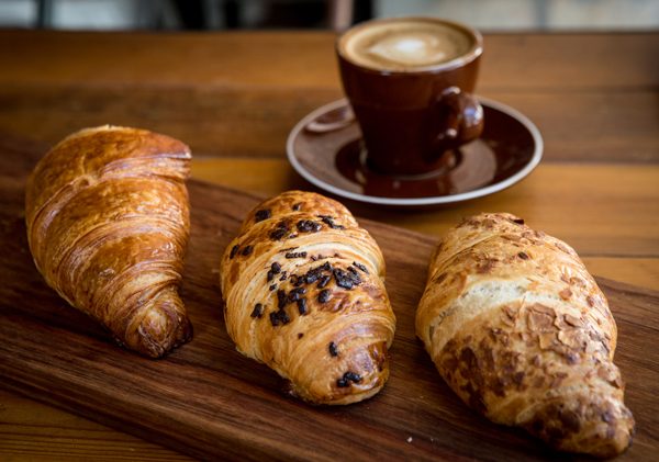 Croissants are just some of the pastries available at Folk Café