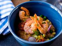 The prawn risotto at Stellenbosch Kitchen