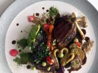 A dish at Est Est Alea