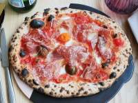 Pizza at Saint in Sandton