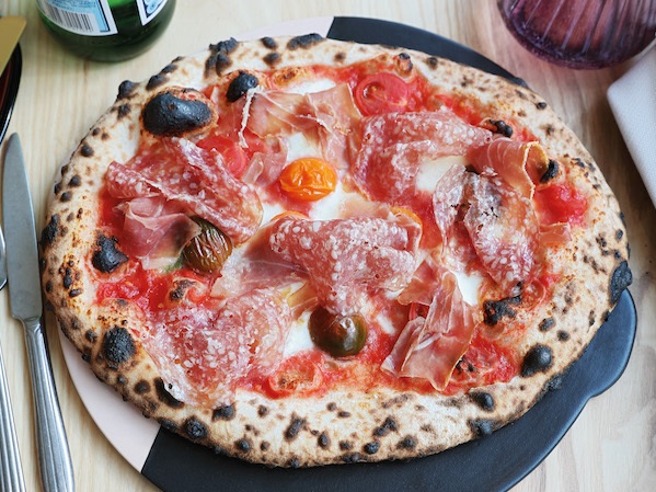 Pizza at Saint in Sandton