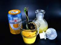 The cinnamon and orange granita at Cause | Effect