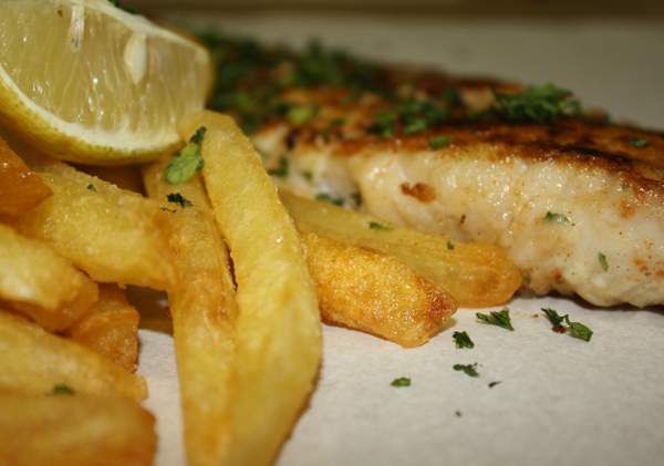 Toni's take on fish and chips is irresistible