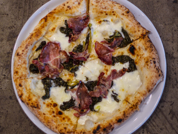 The authentic Neapolitan pizzas to be found at Coalition