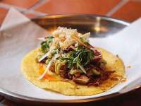 Taco Carnitas at The Melting Pot Cafeteria