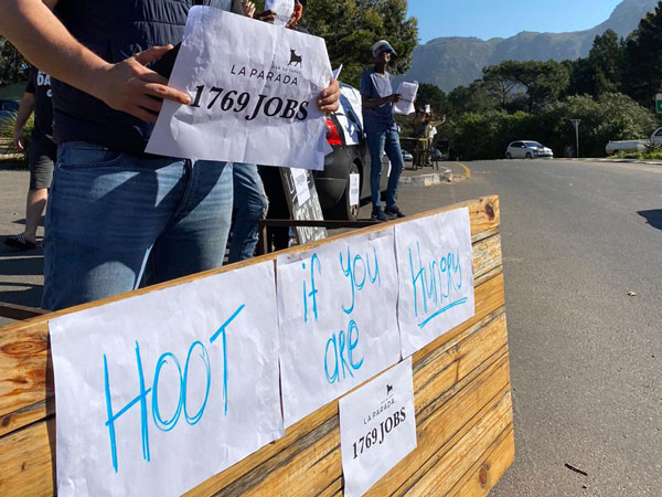 Live coverage: Restaurants shut down SA streets in protest