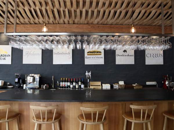 Stellenbosch Wine Bar counter