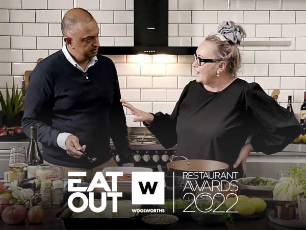 Watch Abigail Donnelly cook a cheesy lasagne with Woolworths’ Chan Pillay