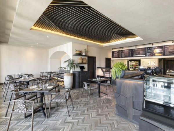 Restaurant design: Sandton’s new GRK Greek eatery offers a sleek and contemporary space