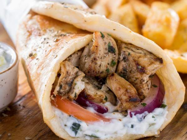 Where to get outstanding gyros and souvlaki wraps in Durban