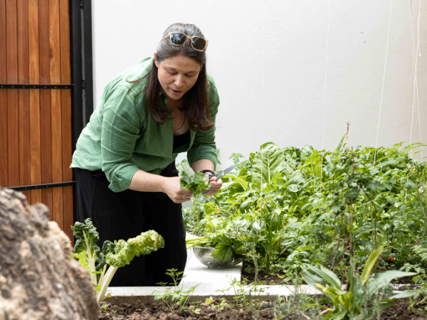 Watch: Daniela Gutstadt brings friends and family together for a seafood paella