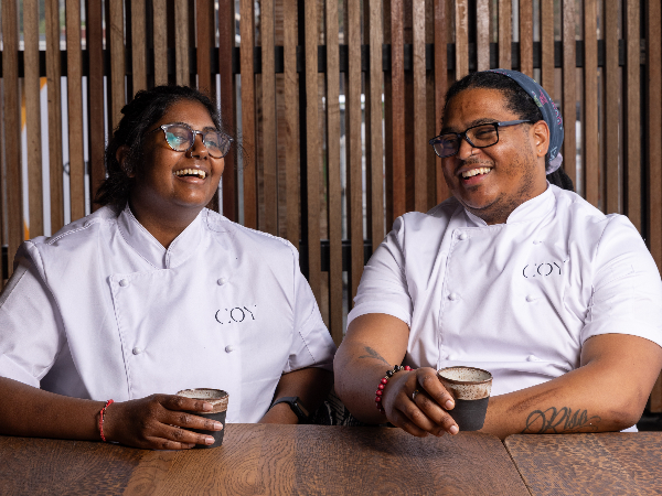 Here’s how these two chefs keep work out of their relationship